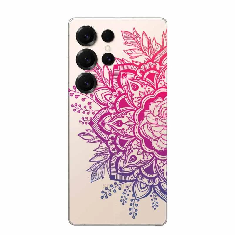 Clear Case For Samsung S25 Ultra 5G Case Clear Back Cover Animal Painting Soft Bumper For Galaxy S25Ultra Transparent Soft Funda