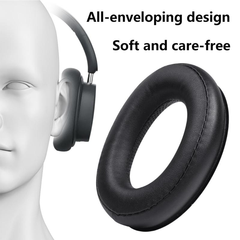 Earpads Ear Cushions From Memory Foam and Protein Leather For HD620S On Ear Headphones Noise Isolation