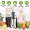 Electric Juicer 400W Stainless Steel Centrifugal Fresh Juice Machine Easy To Clean and Anti-Drip 3 Speeds Fruit Vegetable Juicer