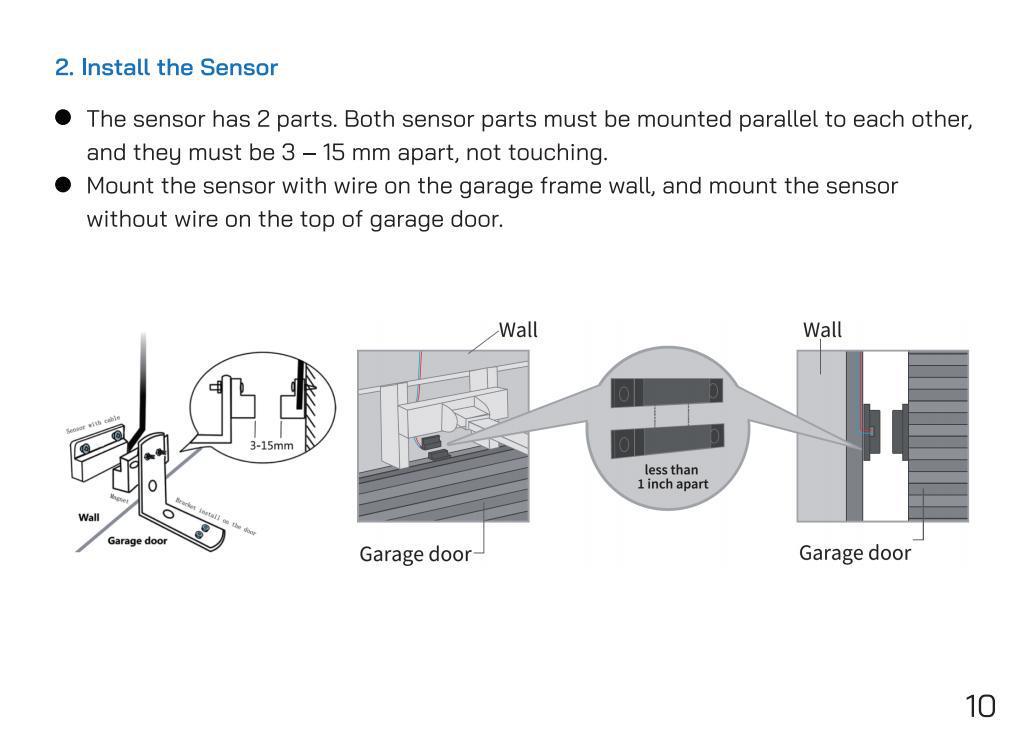 Graffiti WiFi Garage Door Opener with Mobile Remote and Alexa Voice Control