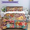 3pcs Cartoon Disney Princesses Design Quilt Cover Set - Soft and Cozy Bedroom, Guest Room and Dorm Decorative Bedding 3-Piece Set 1 Quilt Cover +