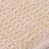 Natural Cotton Linen Loofah Back Scrubber - Exfoliating Bath Brush