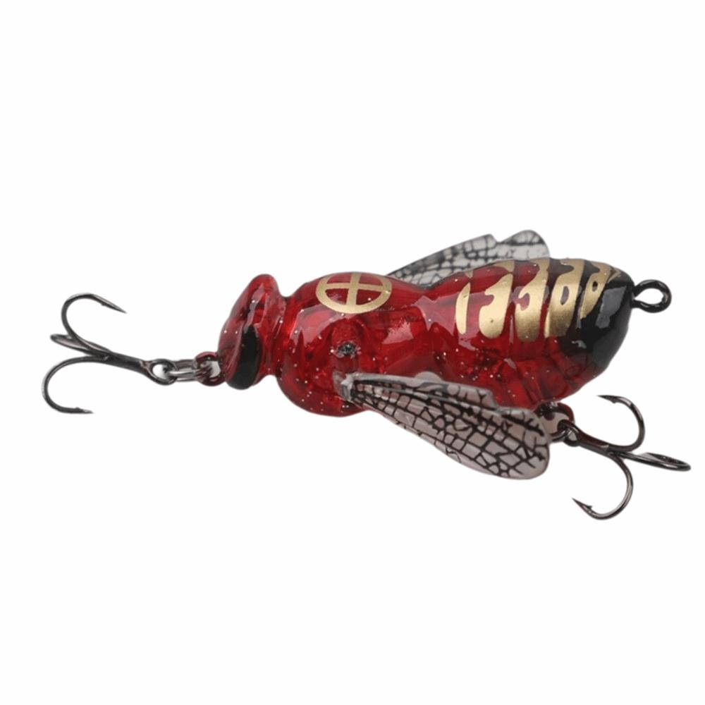 2026 5g Weight Fishing Lures Floating Design Insect Shape Bionic Swimbaits 48mm Size Wobblers Bass Fishing