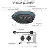 5.0 Wireless Motorcycle Headset with Microphone 1set Motorcycle Helmet Headset Automatic Pairing with Microphone Stero