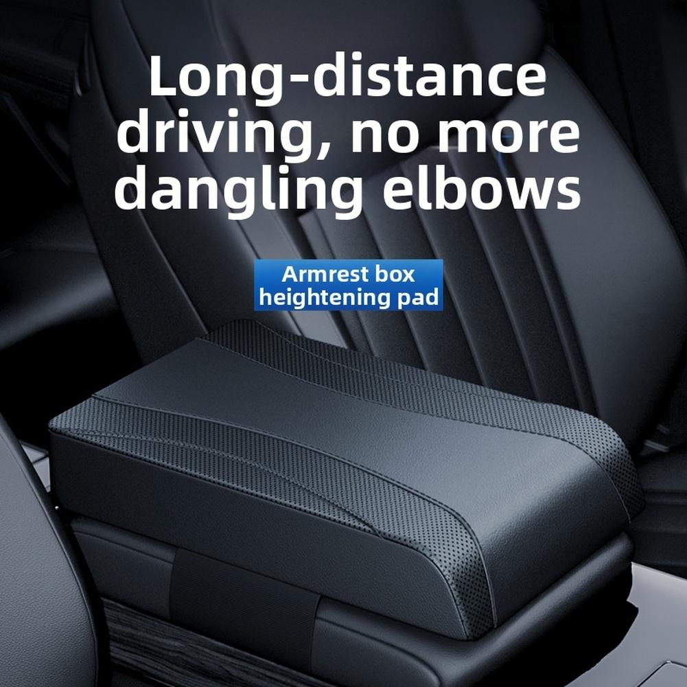 19*29.5cm Car Armrest Pad Easy Installation Armrest Pad Protector Booster Pad 120-Degree Curve Heightening Function China Mainland
