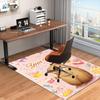 1PC Custom Name "Happy Birthday Celebration" Theme Floor Mat Ideal for Living Room, Game Rooms, Office, Bedroom,Floor Mat Playful Design