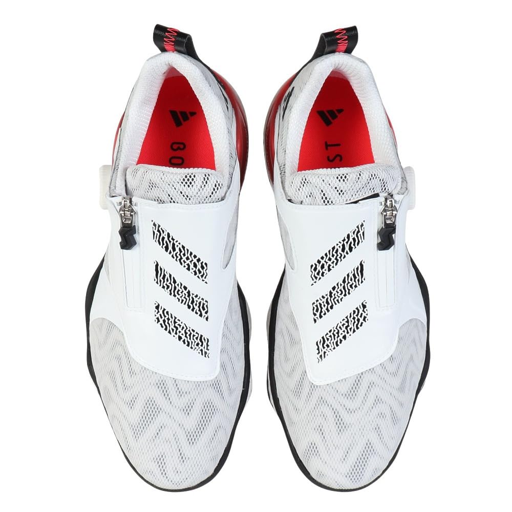 Golf Shoes Code Chaos 25 Boa Footwear Red Cm 2E [Adidas Golf] Men's White/Core Black/Lucid 27.0