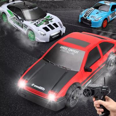 2.4G Vysokorychlostní Drift RC Auto 4WD Dálkové Ovládání Model AE86 GTRPRO Vozidlo Auto RC Závodní Auta Hračka pro Děti Vánoční Dárky