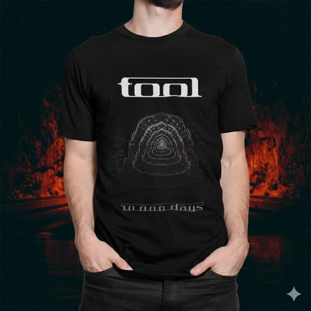 Unisex Adult Casual Graphic Tool 10,000 Days Album Logo Graphic T-S... XXL