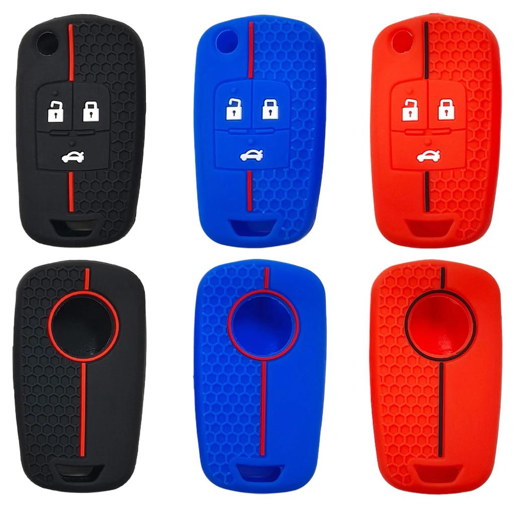 soft silicone car remote case shell for Chevrolet Cruze Aveo Trax Sail Malibu Captiva Opel Vauxhall Astra J Corsa Insignia Mokka