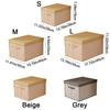 Dust-proof Cover Clothes Storage Box Large Capacity Toy Storage Box  Home Furnishings