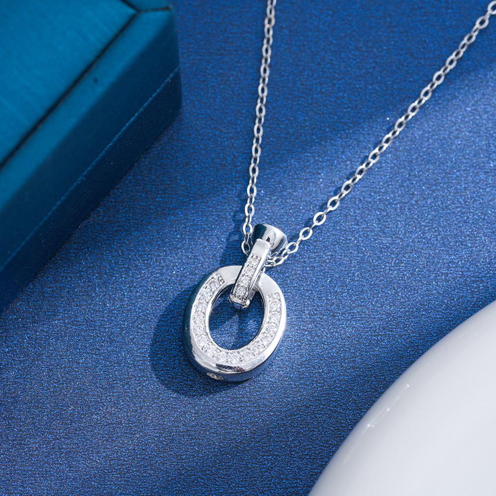 Trendy Personalized Rhinestone Necklace - High-End Luxury Feel, Unique Design