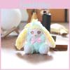 Plush Rabbit Keychain Stuffed Animal With Pp Cotton Soft Bag Charm Kids Gift Decor