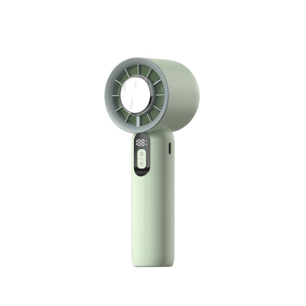 

Mini Electric Fan LED Ultimate Cooling Tool New Handheld Fan Outdoor Camping зелений