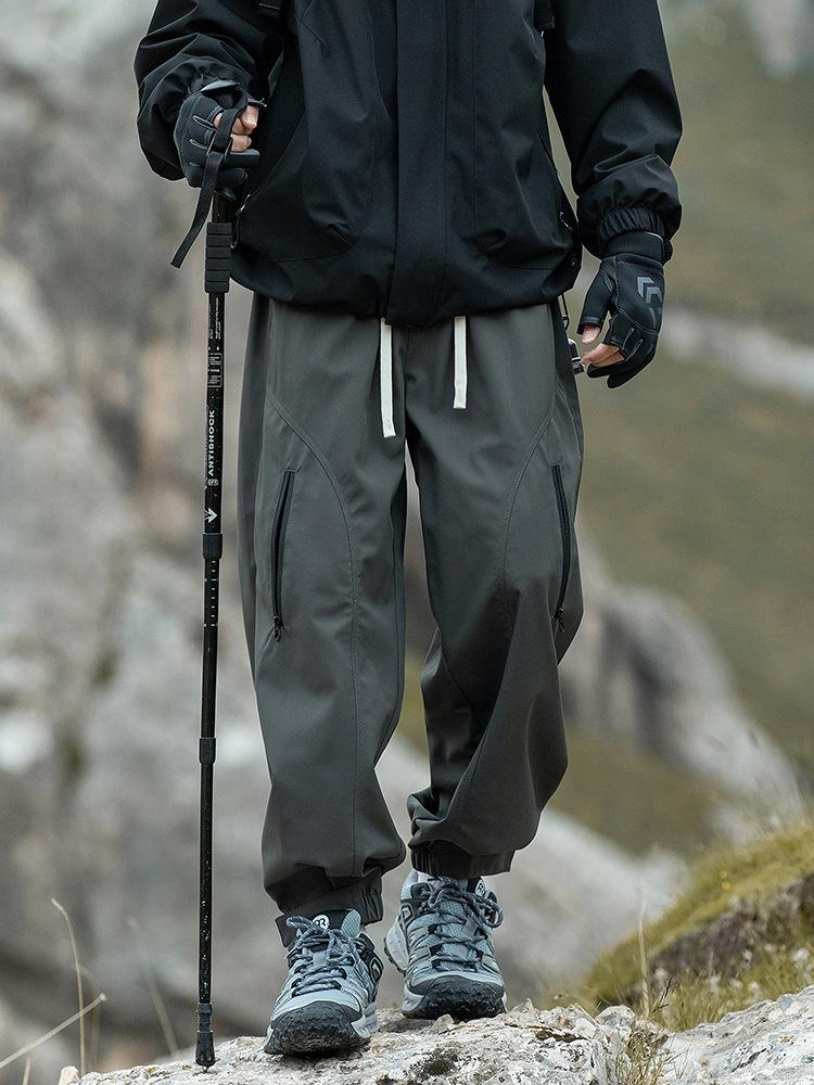 

Мужские быстросохнущие брюки для активного отдыха на весну и осень S