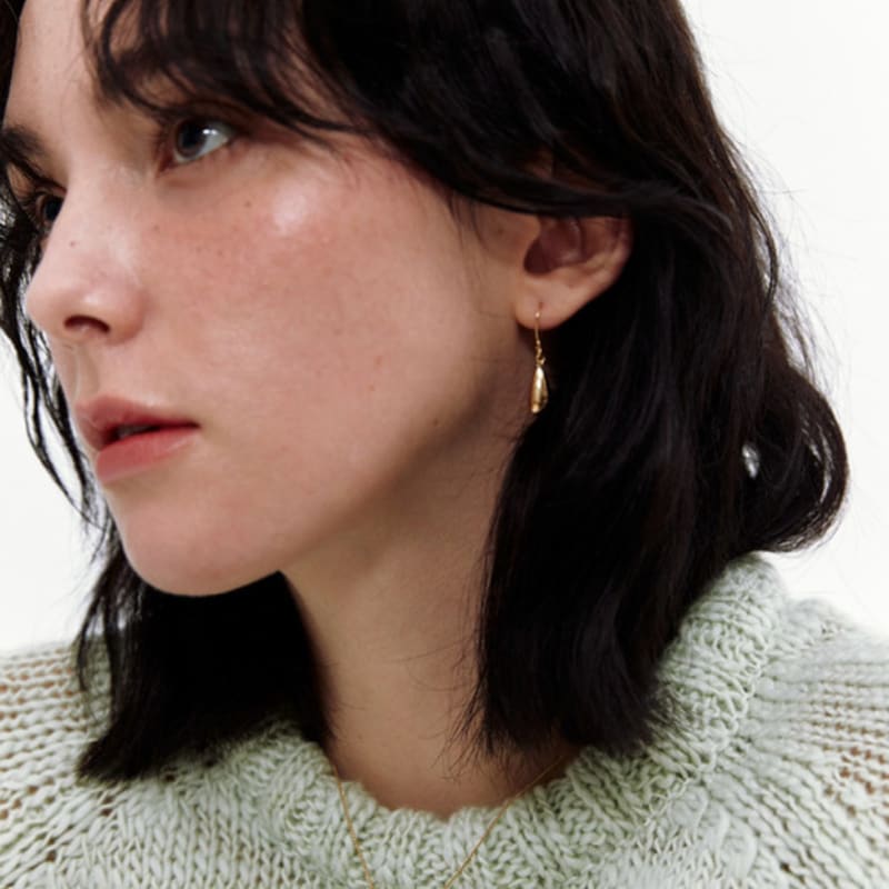 Moi Moi Water Drop Earrings (2colors)