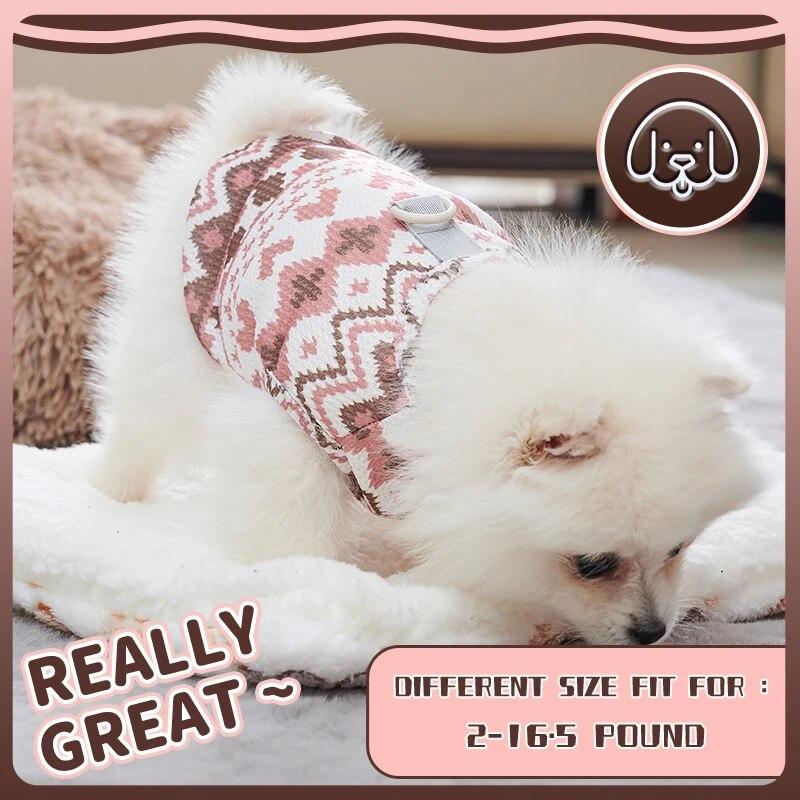 Bohemian Style Dog Clothes Summer Pet Vest for Small Medium Dogs Puppy Cat T-shirt Cute Chihuahua Costume Pet Products Outfitt