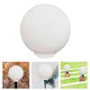 Acrylic Lamp Post Globe Ball Cover Decoration Lamps Posts Mounted Sphere Lampshade Replaces for