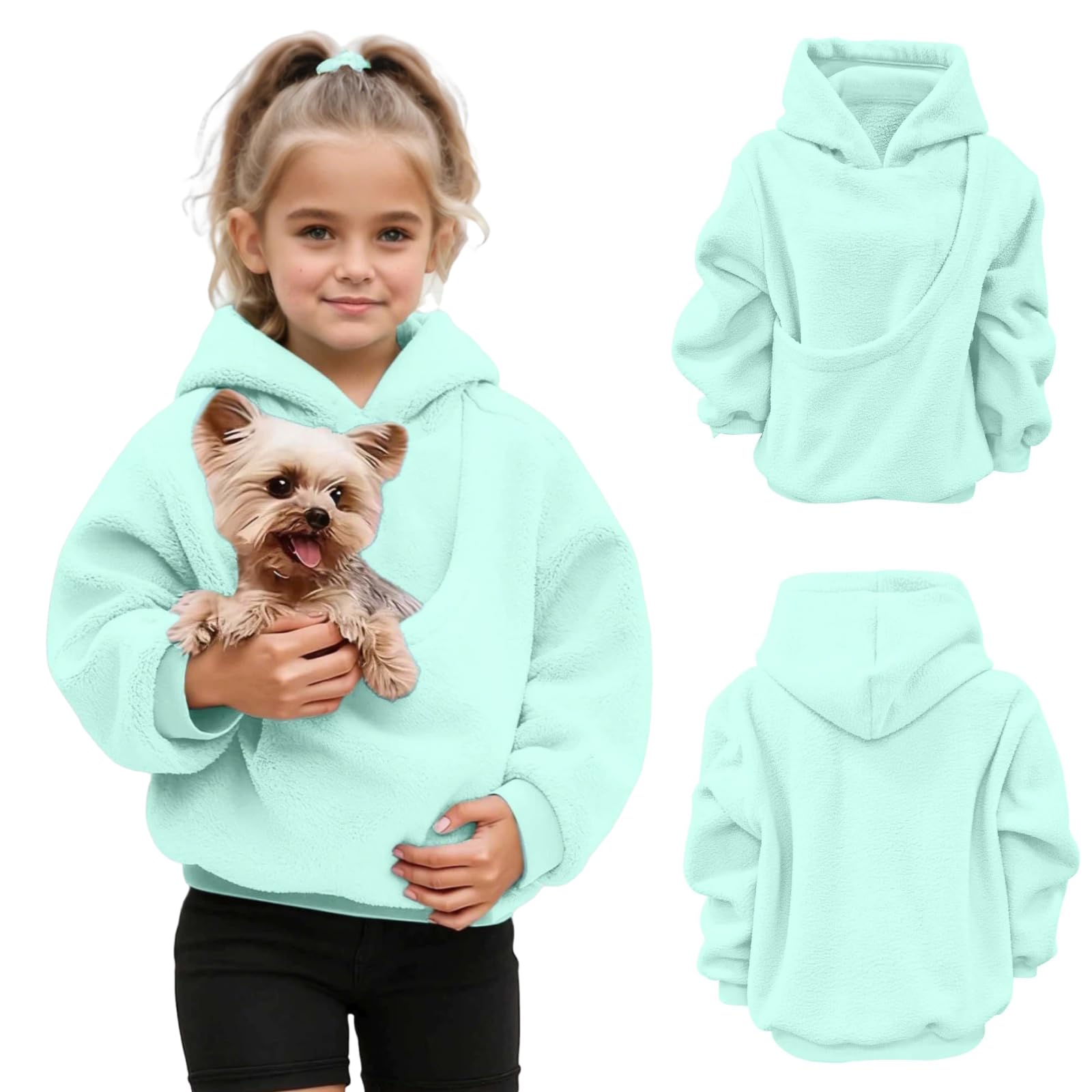 

Boys Girls Children s Loose Solid Shirt Tops 140 синій