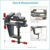 360 ° Rotary Mini Bench Vise Clamp Table Swivel Lock Clamp DIY Repair Tool Household Parts Supplies