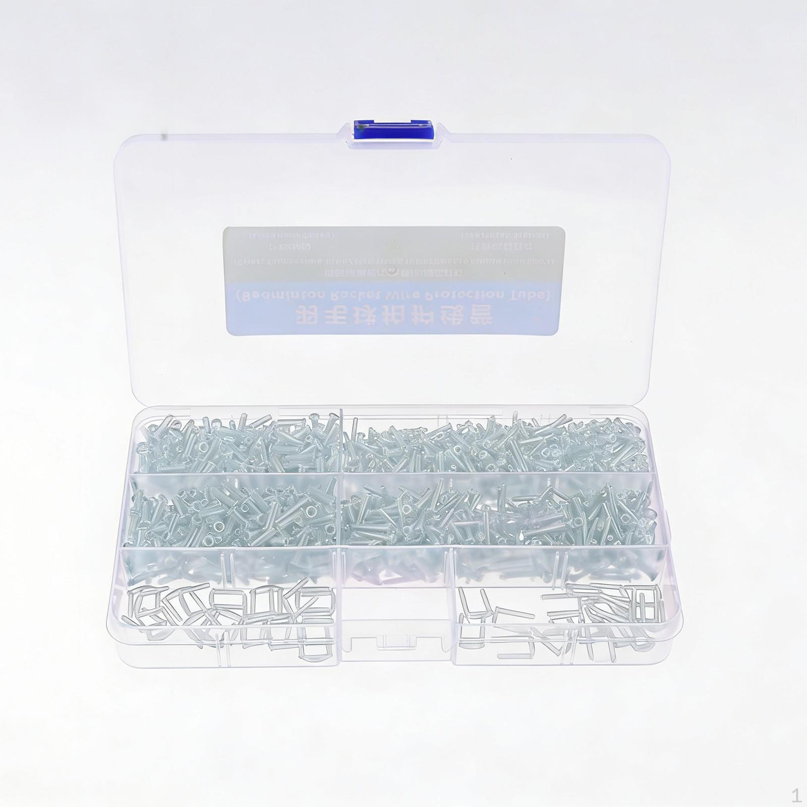 

Eyelets for Badminton Racket Strings, Compact Storage Box Equipment, Spare Parts, чистый