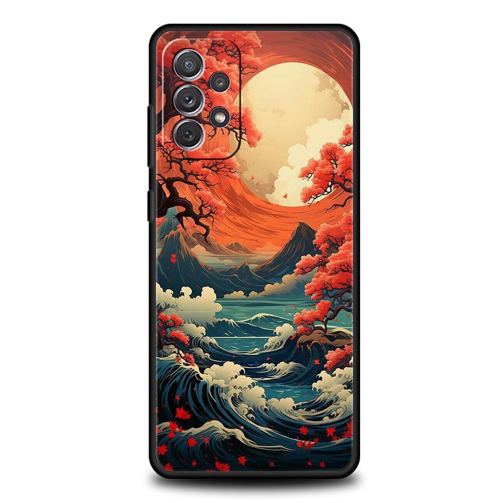 

Чехол для телефона с изображением пейзажа для Samsung A51 A71 A21S A12 A11 A15 A25 A31 A41 A23 A33 A53 A73 A03S A05S A13 5G A35 A55 Samsung A25