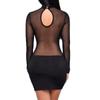 Premium Quality Women Sexy Long Sleeve Bandage Bodycon Evening Cocktail Mini Dress