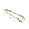 Stainless Steel Ice Tong Gold Black Non-Slip Design Serving Tong Easy to Clean Special Shape Claw Style Ice Tong Bar Home