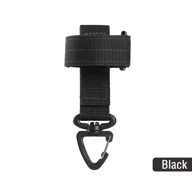 

Nylon Gloves Hook Outdoor Camping Tactical Climbing Rope Holder Multi-purpose Anti-lost Hanging Buck Strap Safety Clip Belt