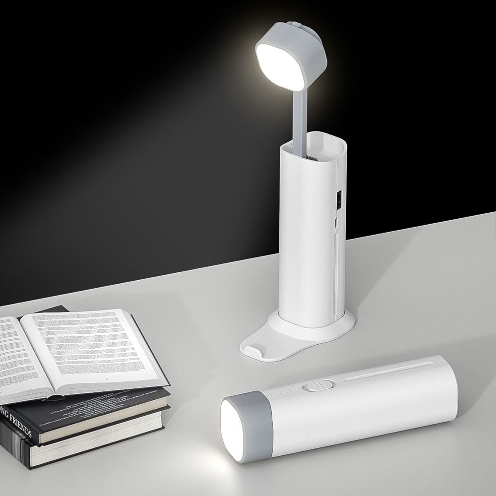 with Flashlight Foldable Desk Lamp Eye Protection LED Night Light Reading Table Lamp Home Office