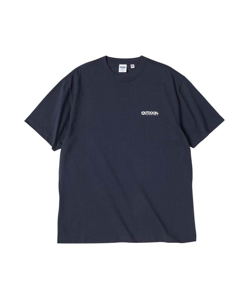 OUTDOOR PRODUCTS Mono Standard Logo T-Shirt (Navy)