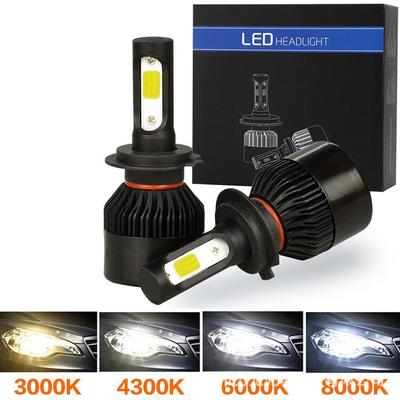 S2 24W LED Scheinwerferlampe für Autos - H1, H4, H7, 9005, HB3, HB4, H8, H11, 6000K