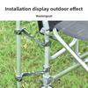 1/2pcs Fixed Clip Umbrella Stand Accessories Universal Connector Fishing Chair Stand  Outdoor Shade
