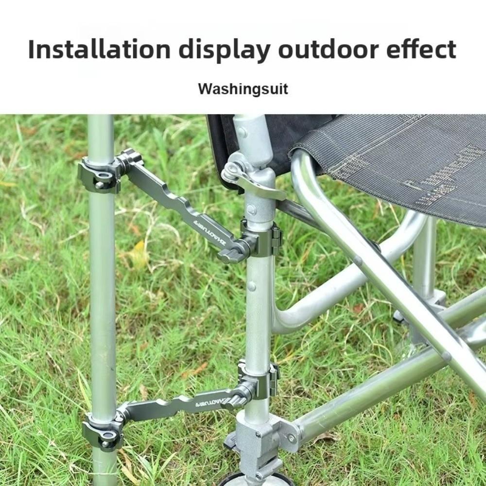 1/2pcs Fixed Clip Umbrella Stand Accessories Universal Connector Fishing Chair Stand  Outdoor Shade