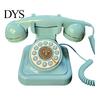 Zeitloses Wähltelefon Retro Kabeltelefon Gästebuch Einfach zu bedienen Nostalgisch Rund Hochzeitsgästebuch Klassischer Stil Dekoration Metalllegierung