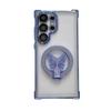 Applicable to Samsung S26Ultra mobile phone case butterfly magnetic suction bracket glitter A37 transparent airbag anti-drop protective cover