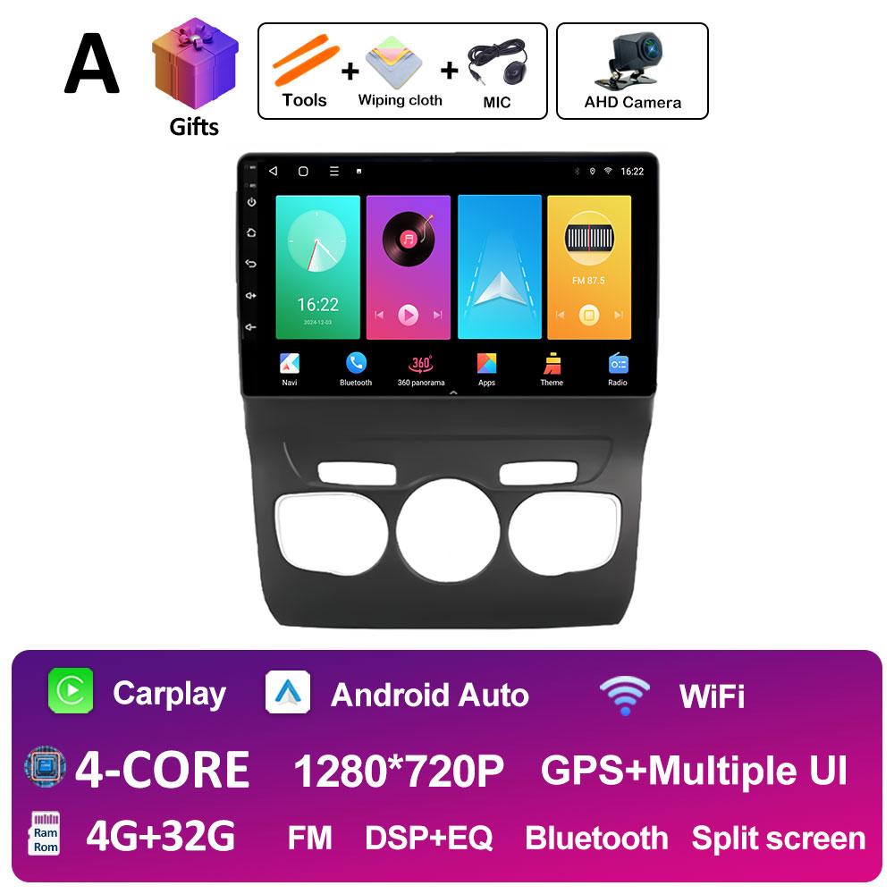 For Citroen C4 C4L DS4 2012 2013 2014 2015 2016 2017 Navigation GPS DSP Stereo Autoradio Car Radio Player QLED IPS Screen WIFI