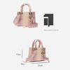 Cross-border snake pattern new Princess Diana bag high-end single shoulder messenger bag high-end fashion pink portable women's bag versatile
