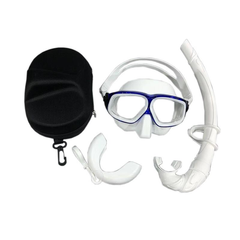 

PULIAN Snorkeling Set with Adjustable Diving Mask and Snorkel One Size