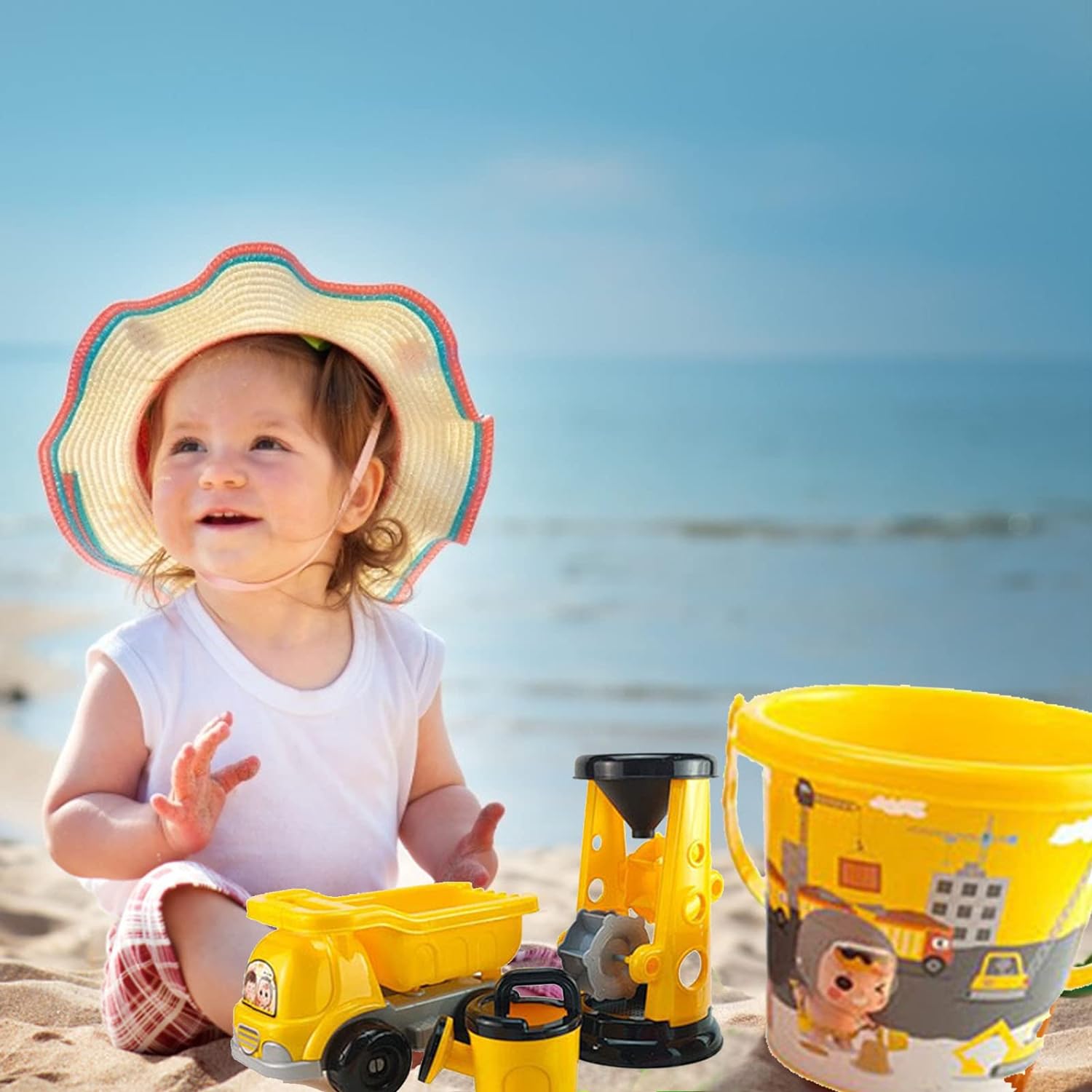 Пляжный песочный набор игрушек — фото 10