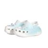Crocs Crush Clog EVA Made in Stars Seaside Essay Handwritten Graffiti Beach Casual Comfortable Hole Shoes Women's White