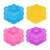 Mini Round Cube Squeeze Toy Stress Anxiety Relief Grape Ice Cube Sensory Toy Teens Adults Portable Soft TPR Cube Pinch Toy