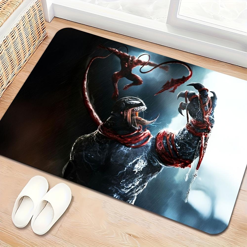 1pc, Floor Mat, Designed with Superhero & Classic Heroes Theme, Multiple Sizes, Suitable for Living Room, Bathroom, Kitchen,