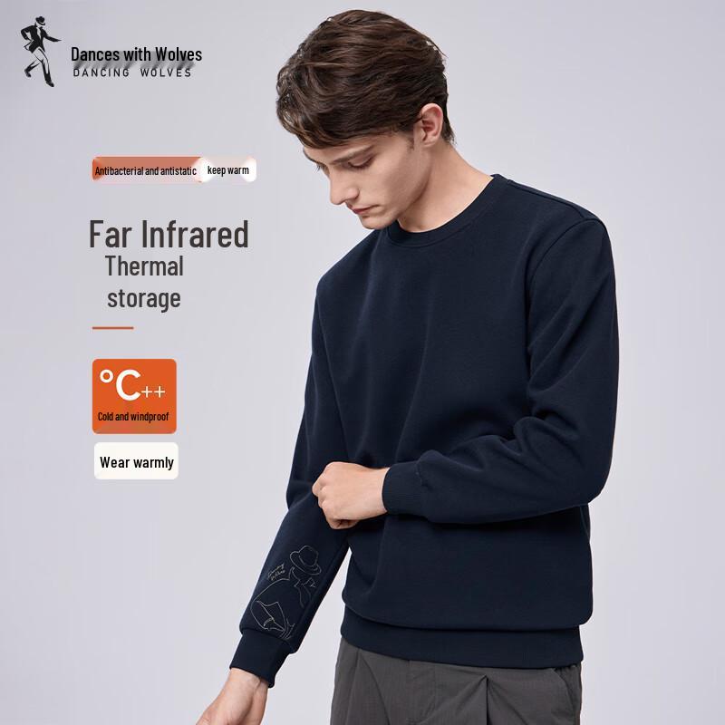

Men s Tech-Enhanced Embroidered Pullover Sweatshirt L