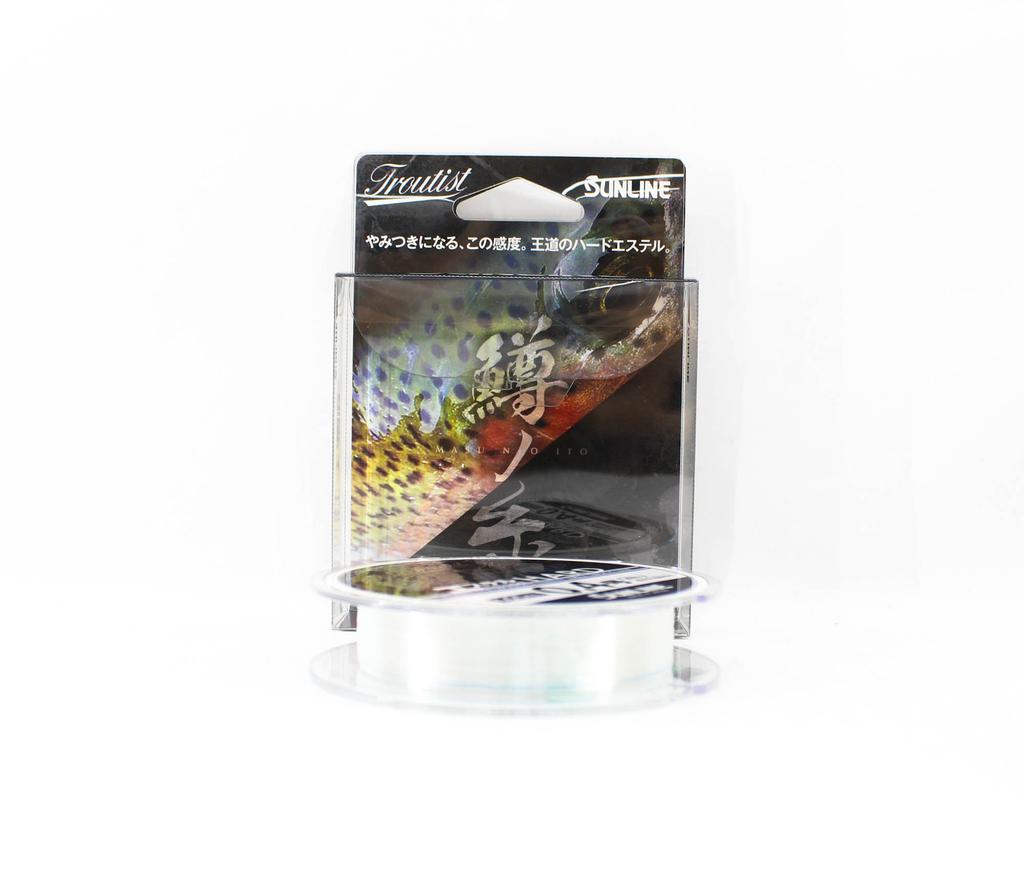 Sunline Fir Ester Line Troutist Masu No Ito Hard 160m #0.4 2lb 0.104mm (9054)