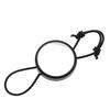 Diving Hand Mirror Portable Diving Rearview Mirror Adjustable Round Convex Diver Observe Mirror Diving Equipment for Cave Dive Drifting