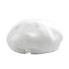 Fashionable Beret Soft and Skin Friendly Warm Hat Leisure Plush Hat  Summer