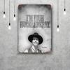 doc holliday Classic Poster Rusty Metal Plaque Retro Decorative Plate Bar Man Cave Garage Club Metal Sign Wall Decoration