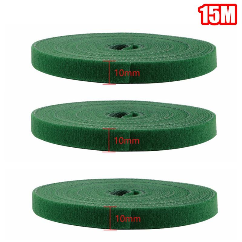 5-50M Garden Plant Ties Nylon Plant Bandage Tie Garden Vine Strapping Fastener Plant Fixing Support Strap Garden Accessories