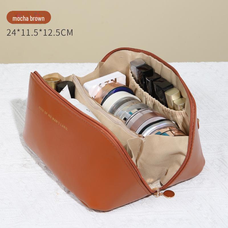 Large Capacity Portable Travel Toiletry Bag - Accordion Style Cosmetic Organizer